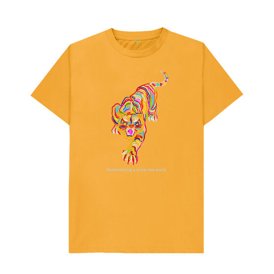 Chila Kumari Singh Burman: Tiger Drawing t-shirt